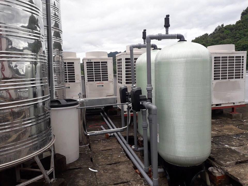 Bộ lọc Composite Auto van-Xử lý nước máy cho Resort AC, Vũng Tàu