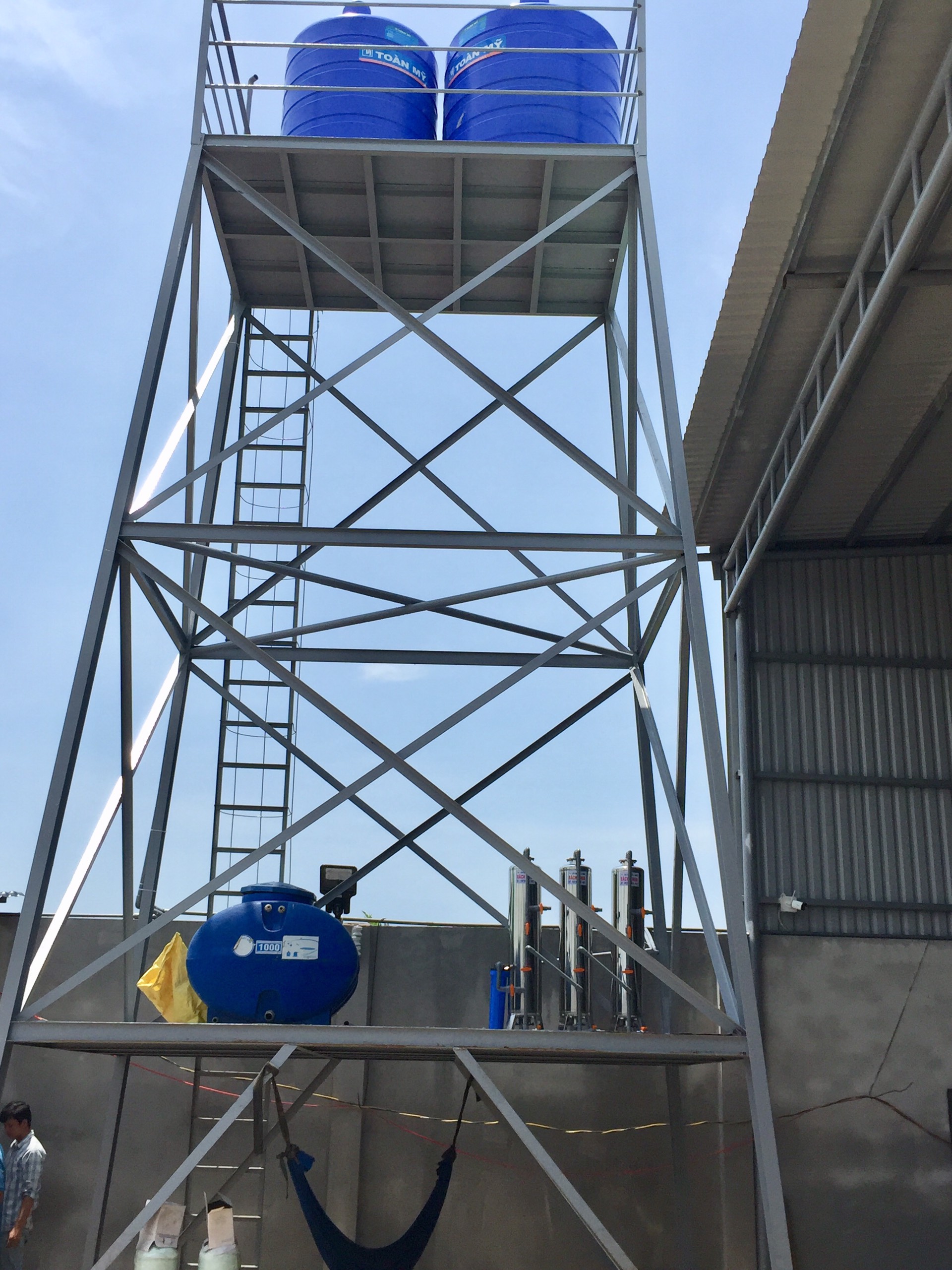 Xử lý nước máy cho nhà xưởng khu vực Bình Chánh